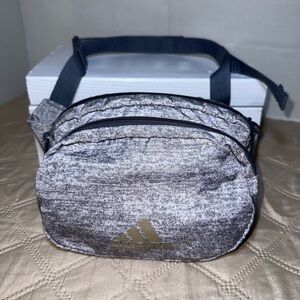Adidas Gray belt bag  Unisexes
